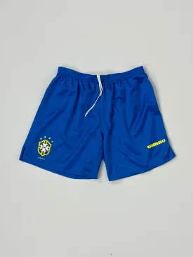 1994/96 BRAZIL HOME SHORTS (L) UMBRO