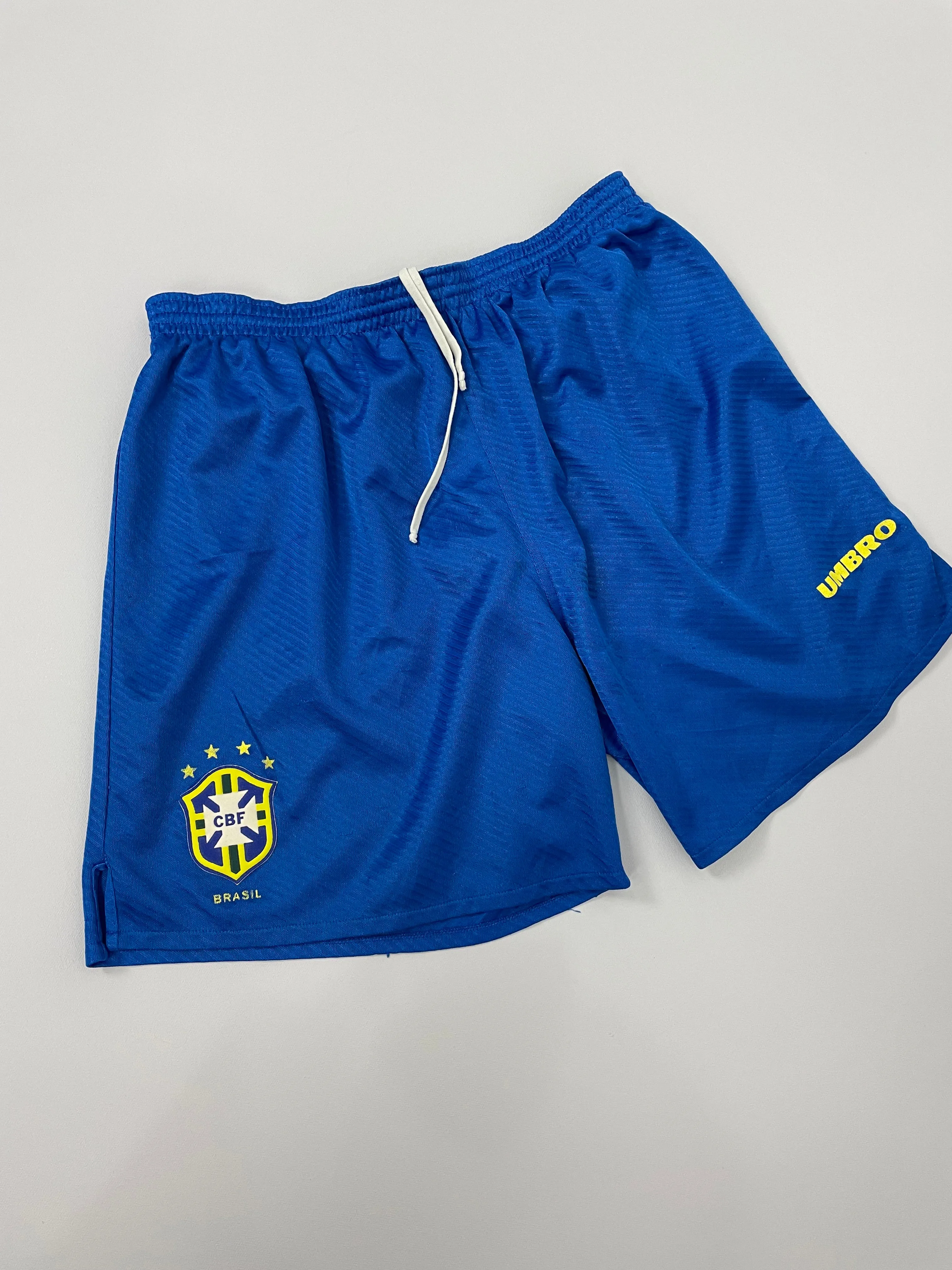 1994/96 BRAZIL HOME SHORTS (L) UMBRO