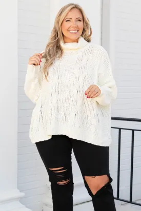 Afternoons At The Library Sweater, White