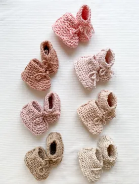 Baby booties / fall collection