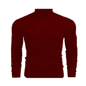 Basic Maroon High neck