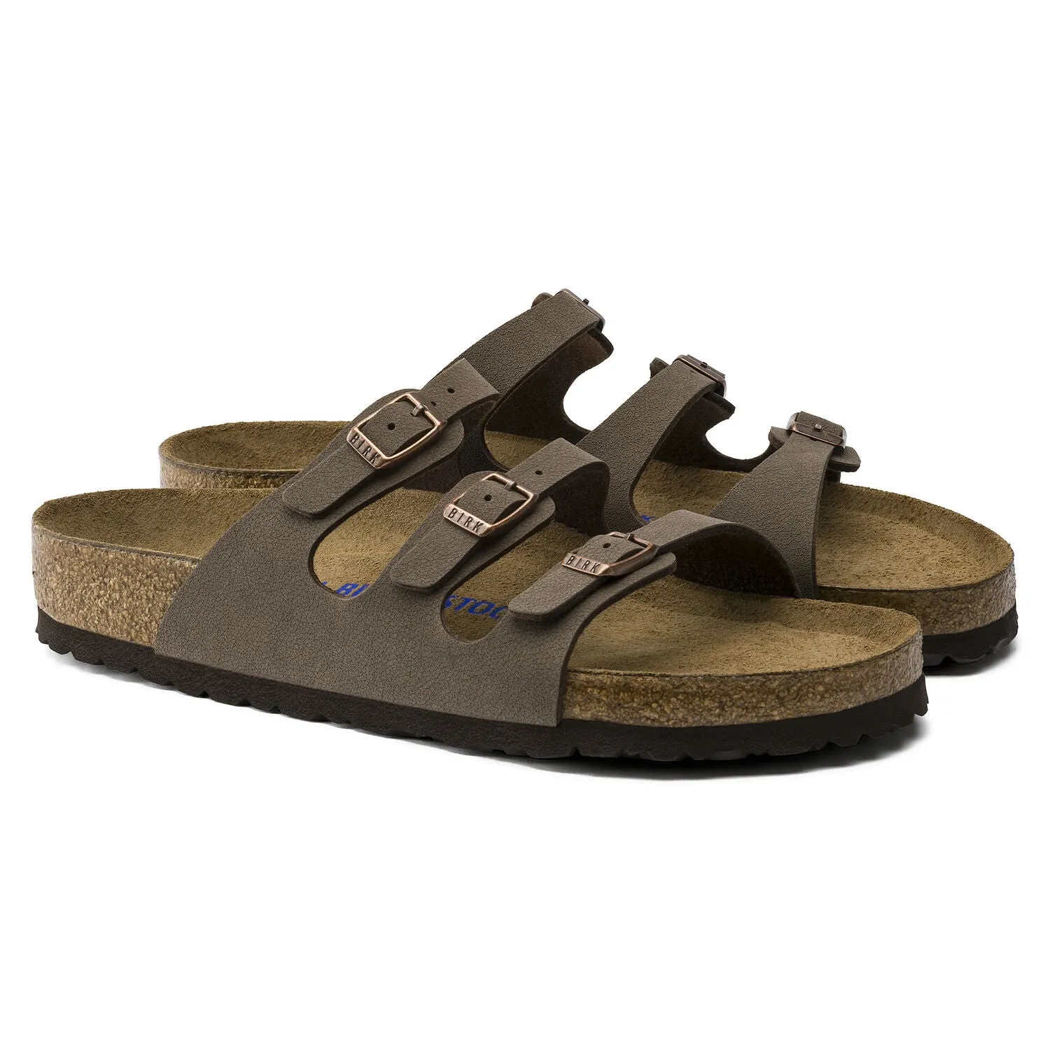 Birkenstock Florida Mocha Soft Footbed