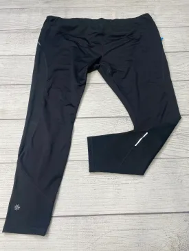 Black Athletic Leggings Athleta, Size 2x