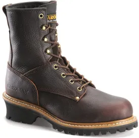 Carolina Men's Elm Logger 8" Steel Toe Slip Resist Work Boot -Brown- 1821