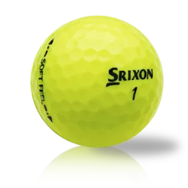 Custom Srixon Soft Feel Yellow