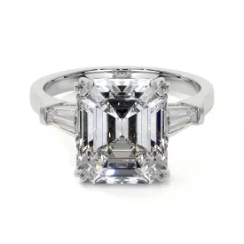 Emerald Cut Diamond Ring, 5.23 CT