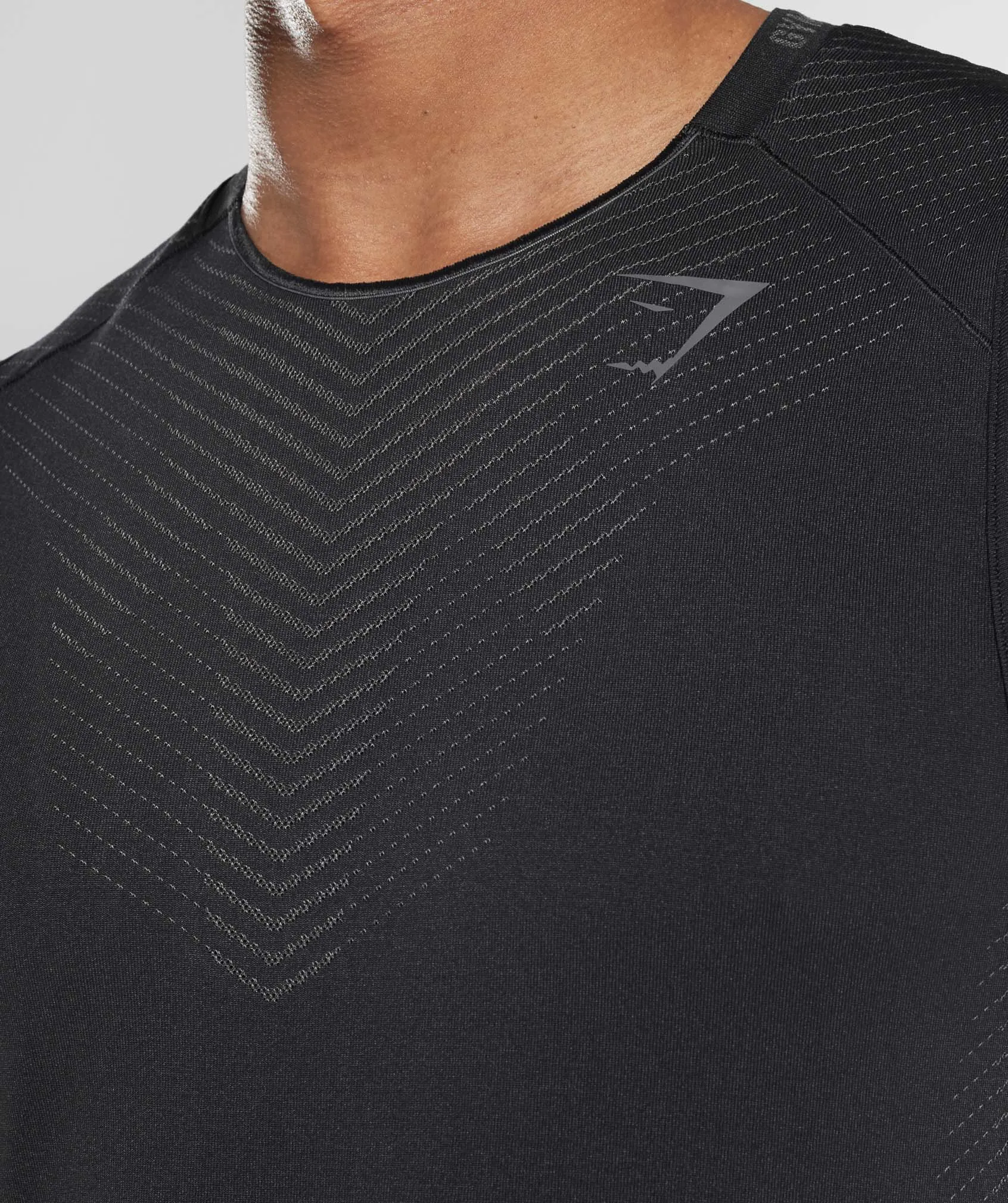 Gymshark Apex Tank - Black/Silhouette Grey