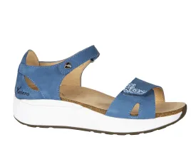 Ladies' Santorini Sandal in Denim