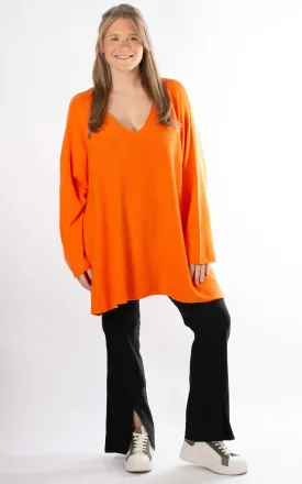 Liv Soft Touch Jumper |  Orange