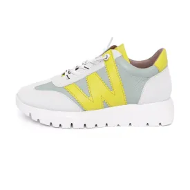 Martha Aqua White WondersFLY Supported Sneakers