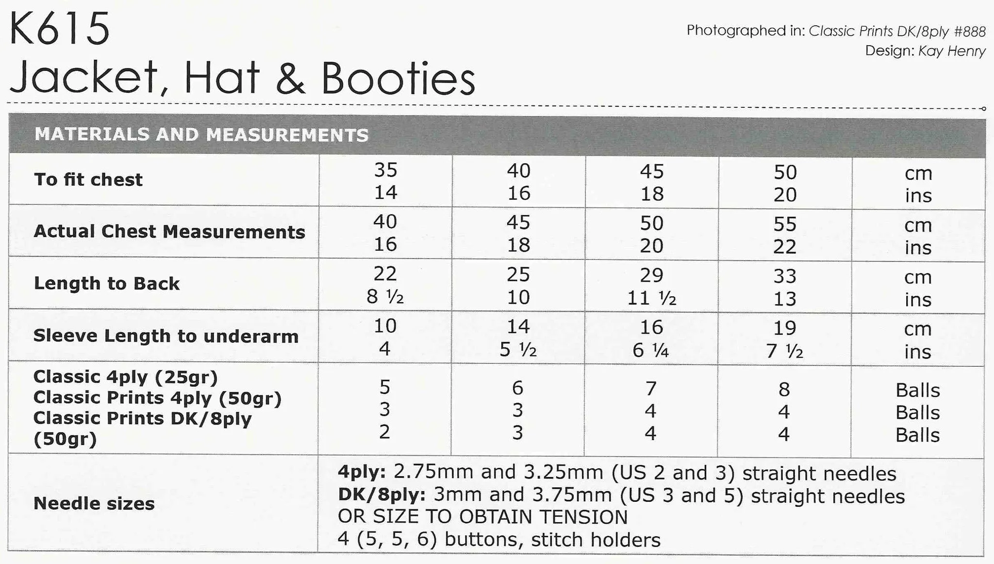 NATURALLY LEAFLET K615