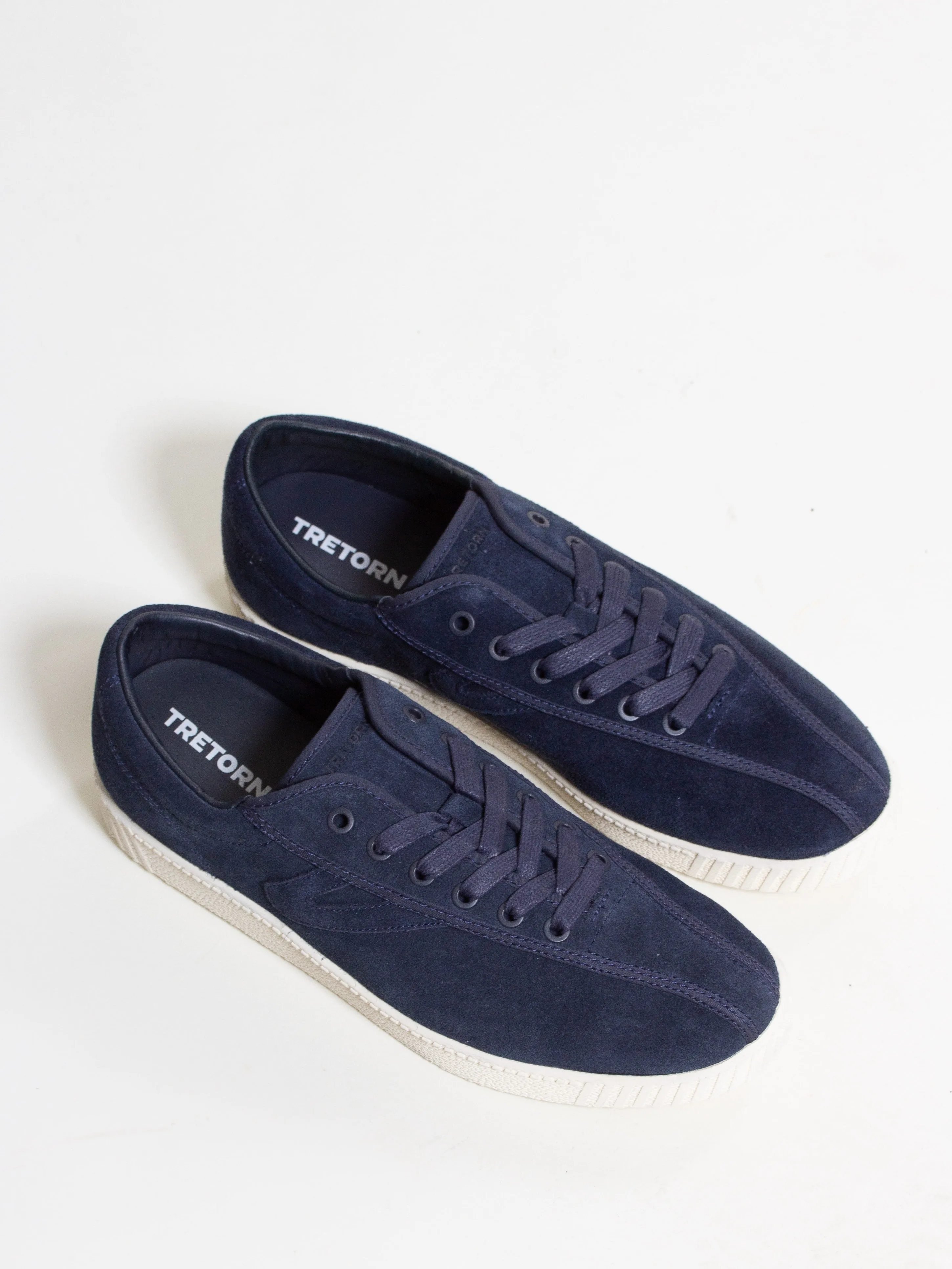 Tretorn, Nylite Suede, Navy/White